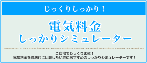 電気料金しっかりシミュレータ